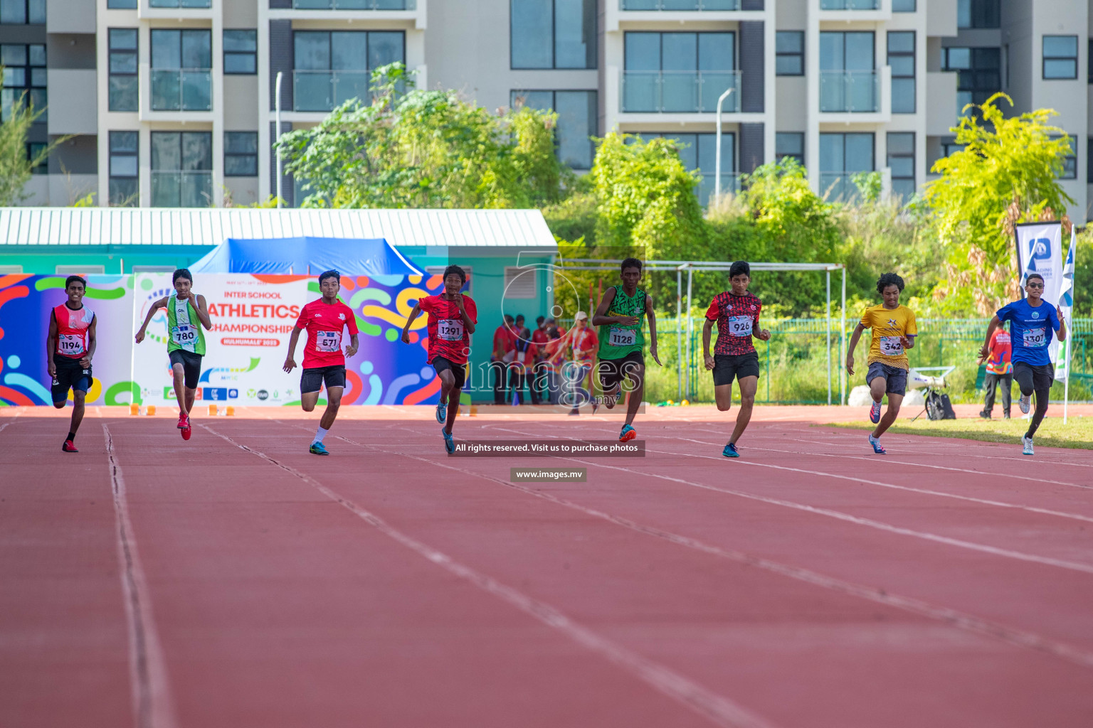 Day two of Inter School Athletics Championship 2023 was held at Hulhumale' Running Track at Hulhumale', Maldives on Sunday, 15th May 2023. Photos: Nausham Waheed / images.mv