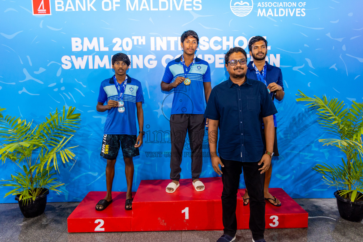 Day 5 of 20th Inter-school Swimming Competition 2024 held in Hulhumale', Maldives on Wednesday, 16th October 2024. Photos: Nausham Waheed / images.mv