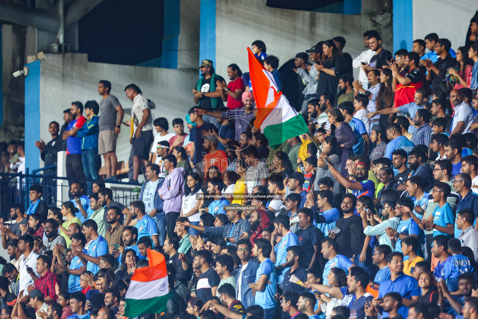 Nepal vs India in SAFF Championship 2023 held in Sree Kanteerava Stadium, Bengaluru, India, on Saturday, 24th June 2023. Photos: Nausham Waheed / images.mv