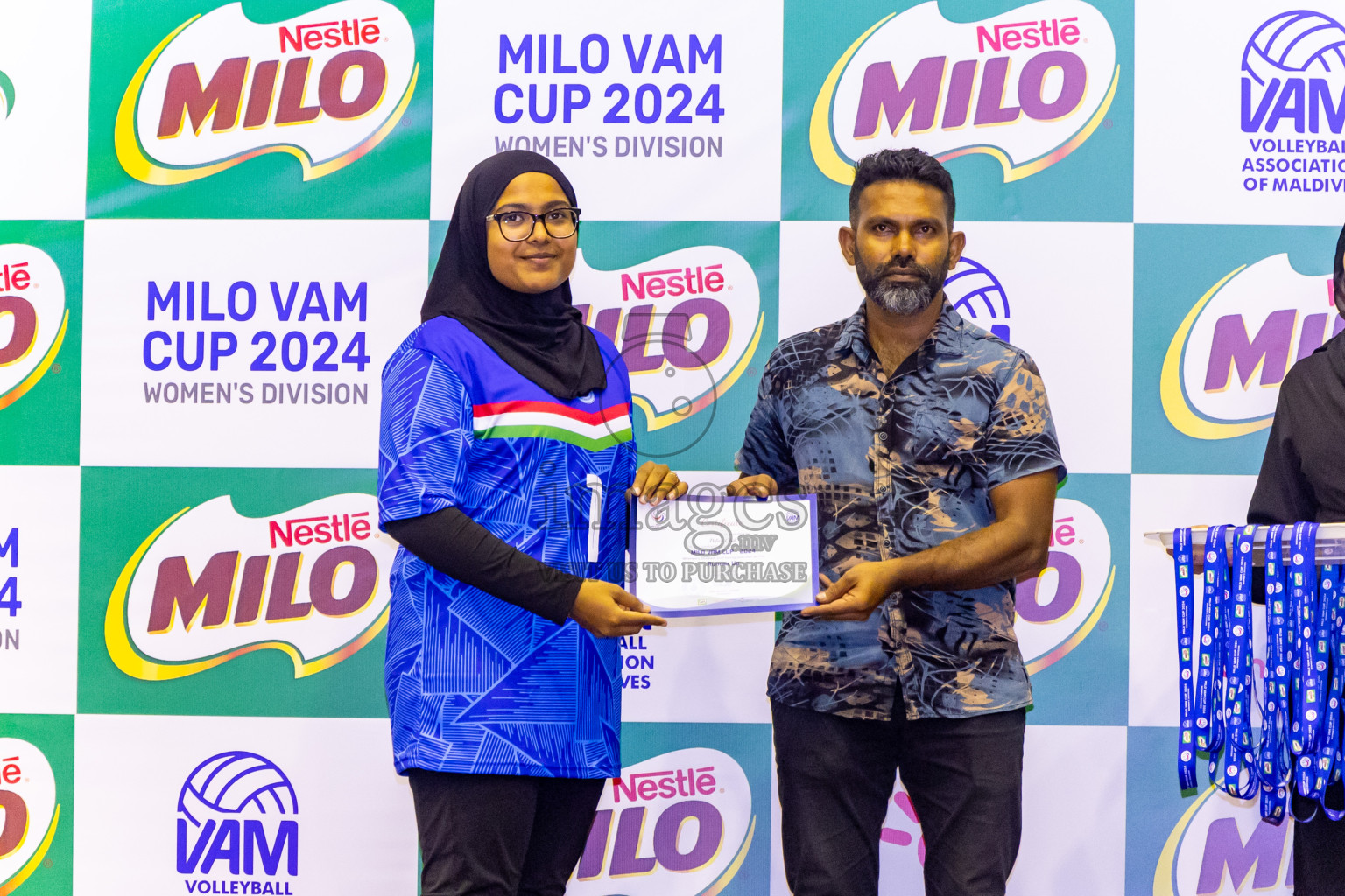 Final of Women's Division of Milo VAM Cup 2024 held in Male', Maldives on Saturday, 13th July 2024 at Social Center Indoor Hall Photos By: Nausham Waheed / images.mv