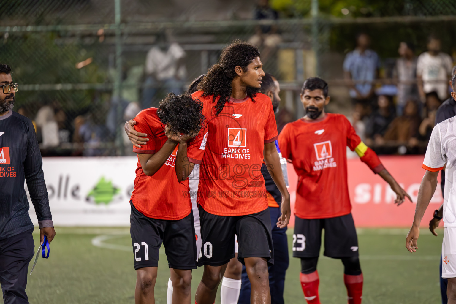 United BML vs Dhiraagu in Round of 16 of Club Maldives Cup 2024 held in Rehendi Futsal Ground, Hulhumale', Maldives on Tuesday, 8th October 2024. Photos: Ismail Thoriq / images.mv