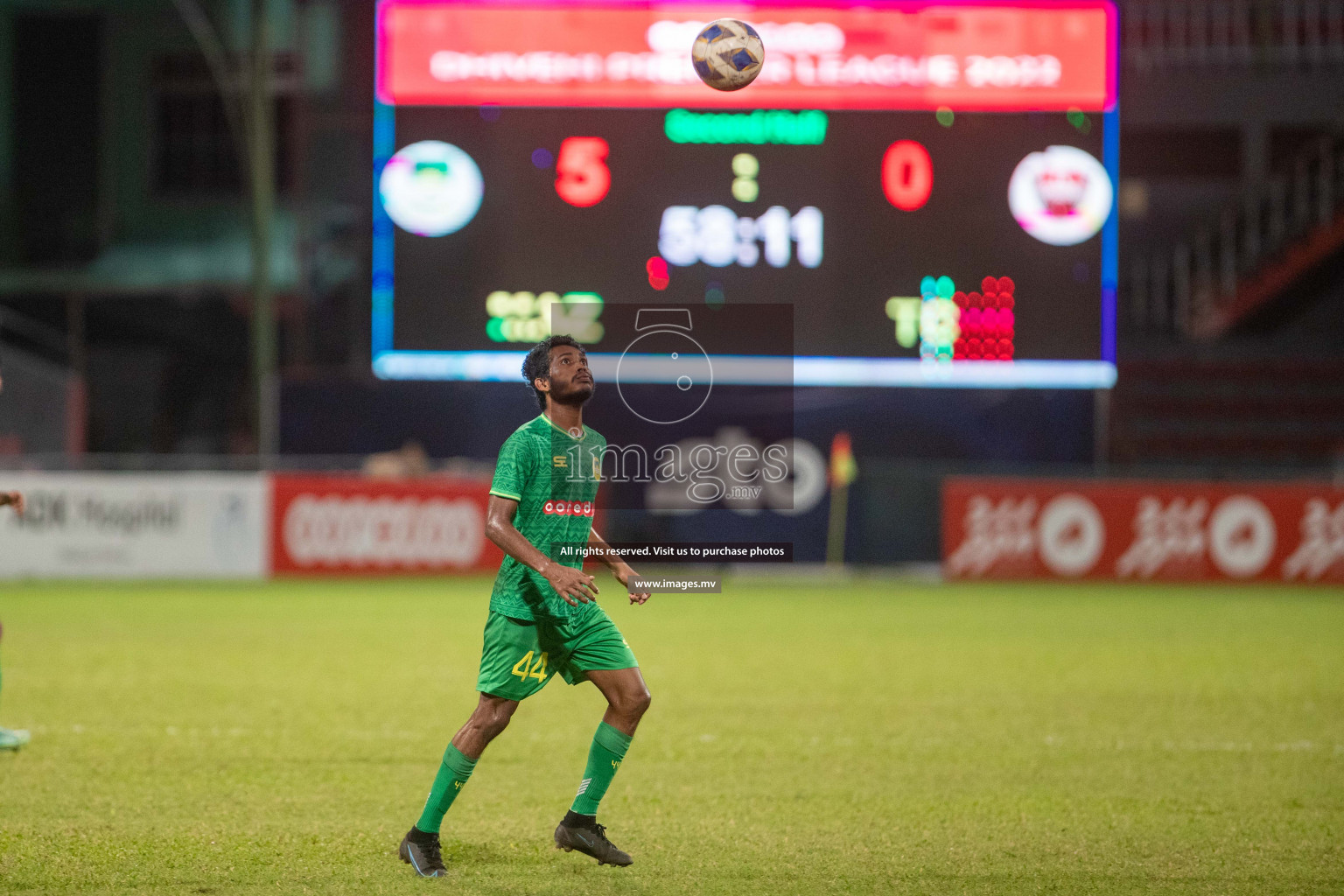 Maziya SR vs TC Sports Club in Ooredoo Dhivehi Premier League 2021/22 on 16th July 2022, held in National Football Stadium, Male', Maldives Photos: Ismail Thoriq/ Images mv