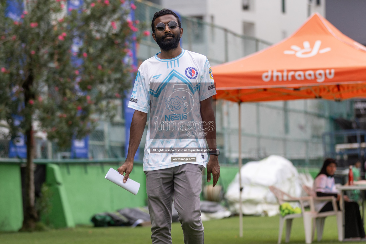 Day 1 of Nestle kids football fiesta, held in Henveyru Football Stadium, Male', Maldives on Wednesday, 11th October 2023 Photos: Shut Abdul Sattar/ Images.mv