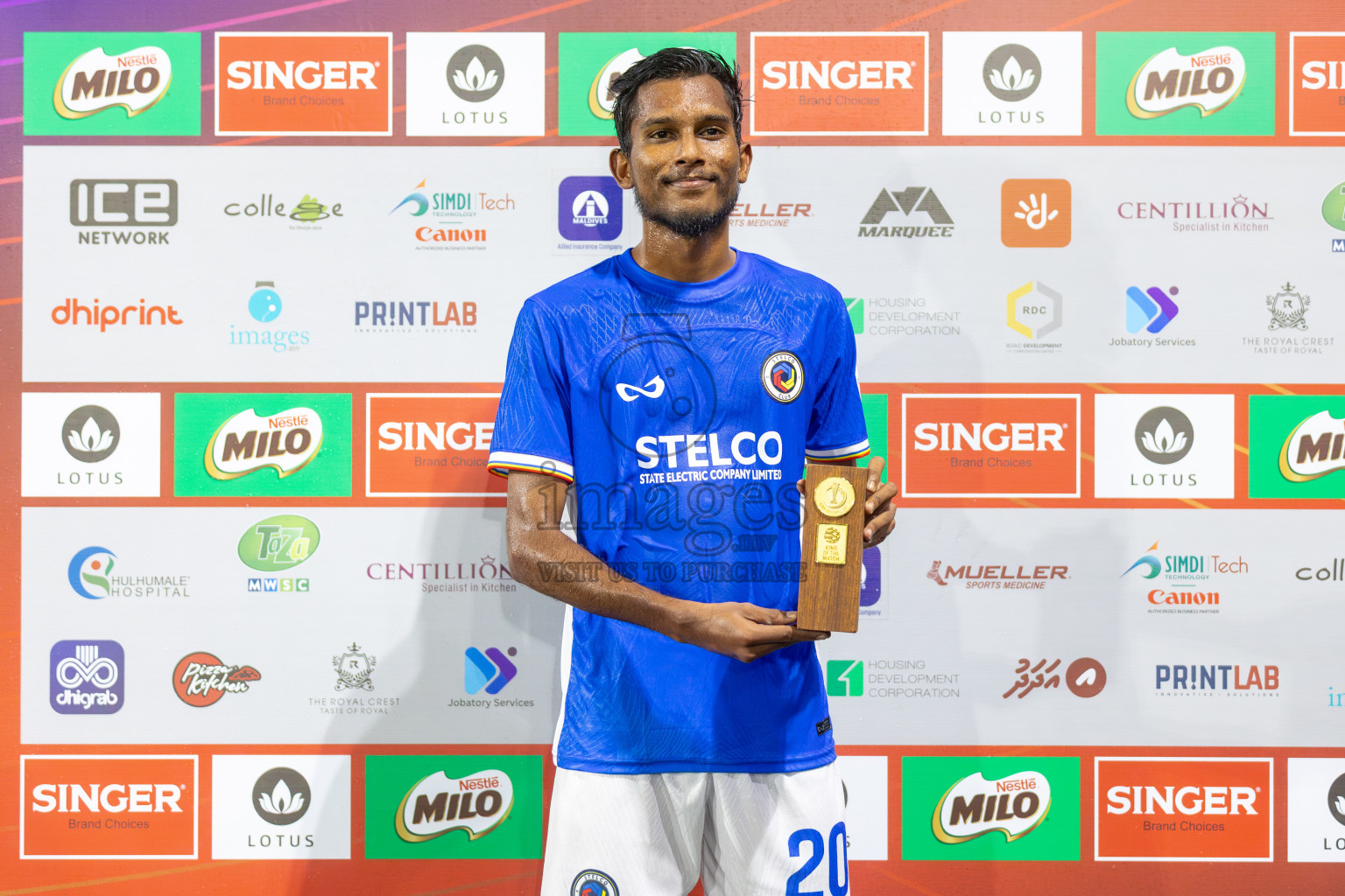 STELCO RC vs Customs RC in Club Maldives Cup 2024 held in Rehendi Futsal Ground, Hulhumale', Maldives on Tuesday, 24th September 2024. 
Photos: Hassan Simah / images.mv