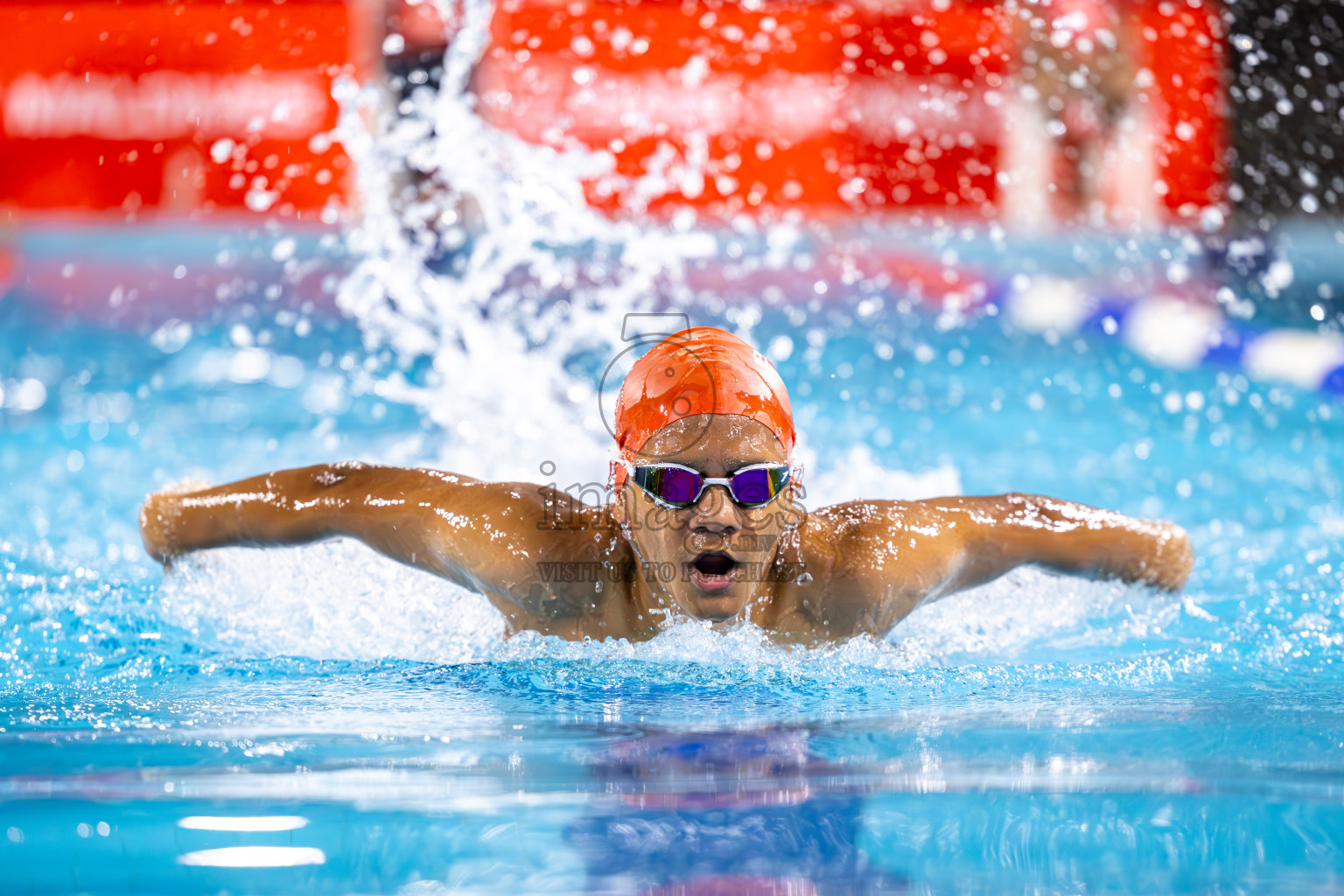 Day 2 of 20th BML Inter-school Swimming Competition 2024 held in Hulhumale', Maldives on Sunday, 13th October 2024. Photos: Ismail Thoriq / images.mv