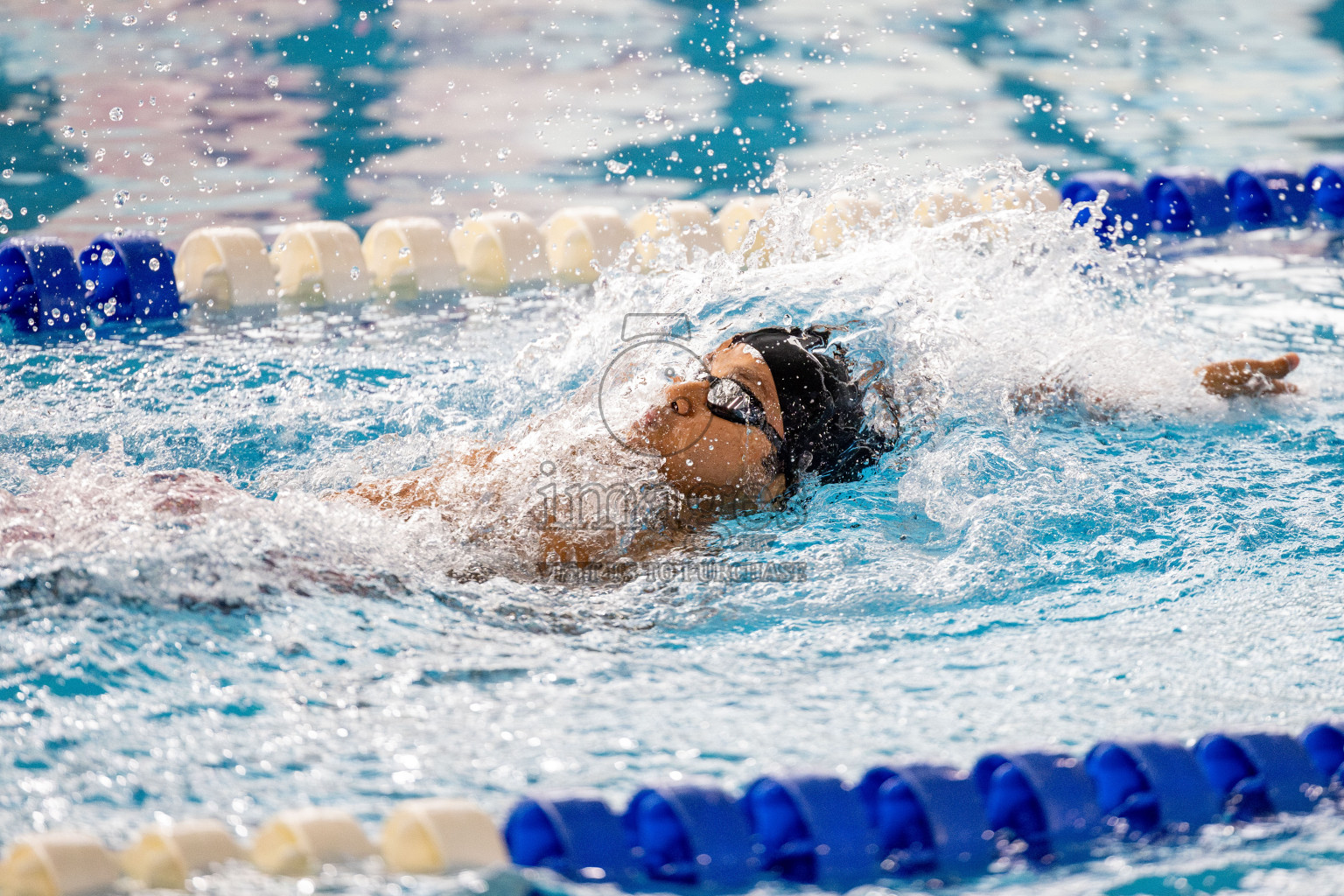 Day 4 of National Swimming Competition 2024 held in Hulhumale', Maldives on Monday, 16th December 2024. 
Photos: Hassan Simah / images.mv