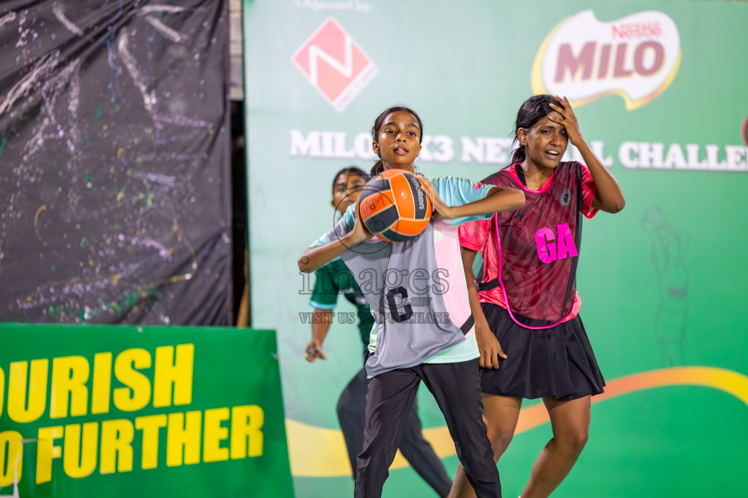 Day 4 of MILO 3x3 Netball Challenge 2024 was held in Ekuveni Netball Court at Male', Maldives on Sunday, 17th March 2024.
Photos: Ismail Thoriq / images.mv