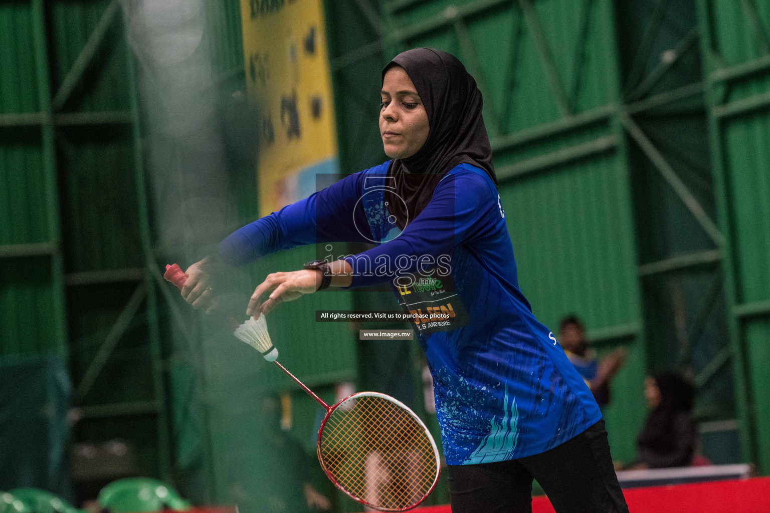 Day 5 of Badminton association mixed group championship 2021 held in Male', Maldives Photos by Nausham Waheed