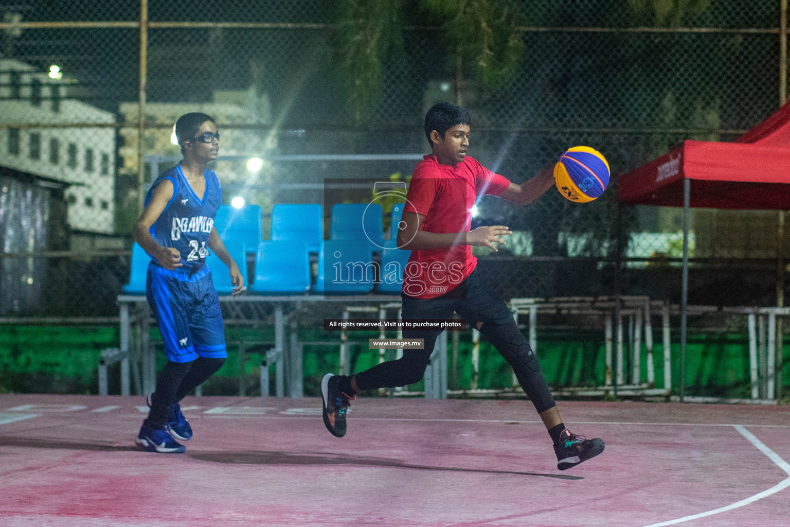 Day1 of Slamdunk by Sosal on 12th April 2023 held in Male'. Photos: Nausham waheed /images.mv