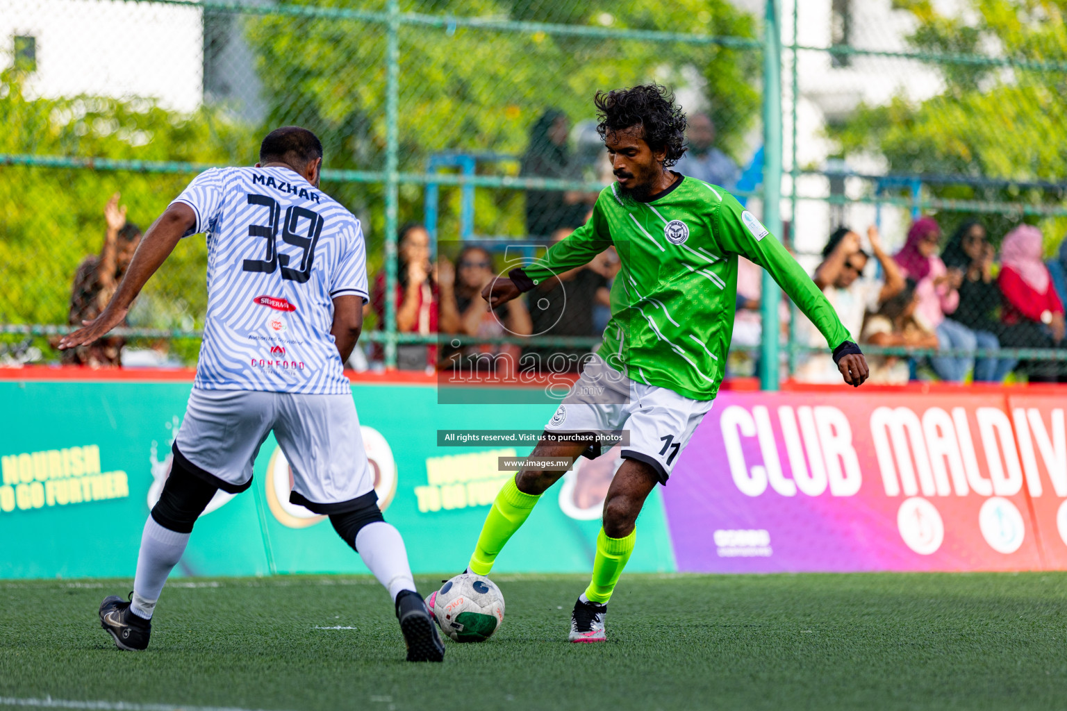 TEAM DJA vs TRC - Transport in Club Maldives Cup Classic 2023 held in Hulhumale, Maldives, on Wednesday, 19th July 2023 Photos: Hassan Simah  / images.mv