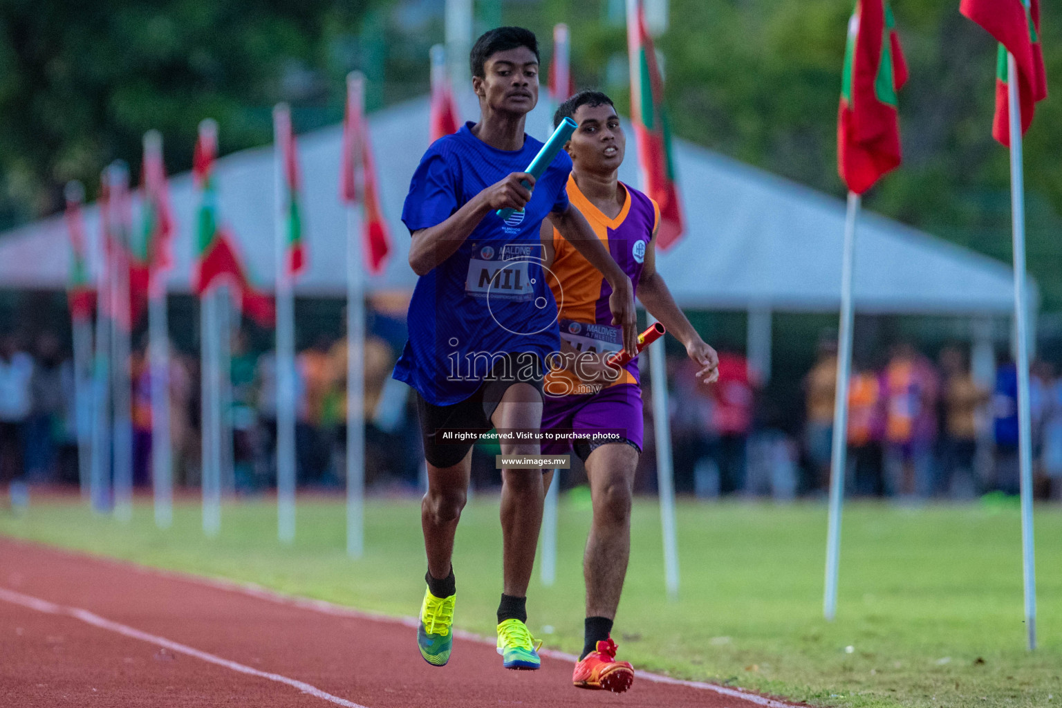 Day 3 of Inter-School Athletics Championship held in Male', Maldives on 25th May 2022. Photos by: Maanish / images.mv