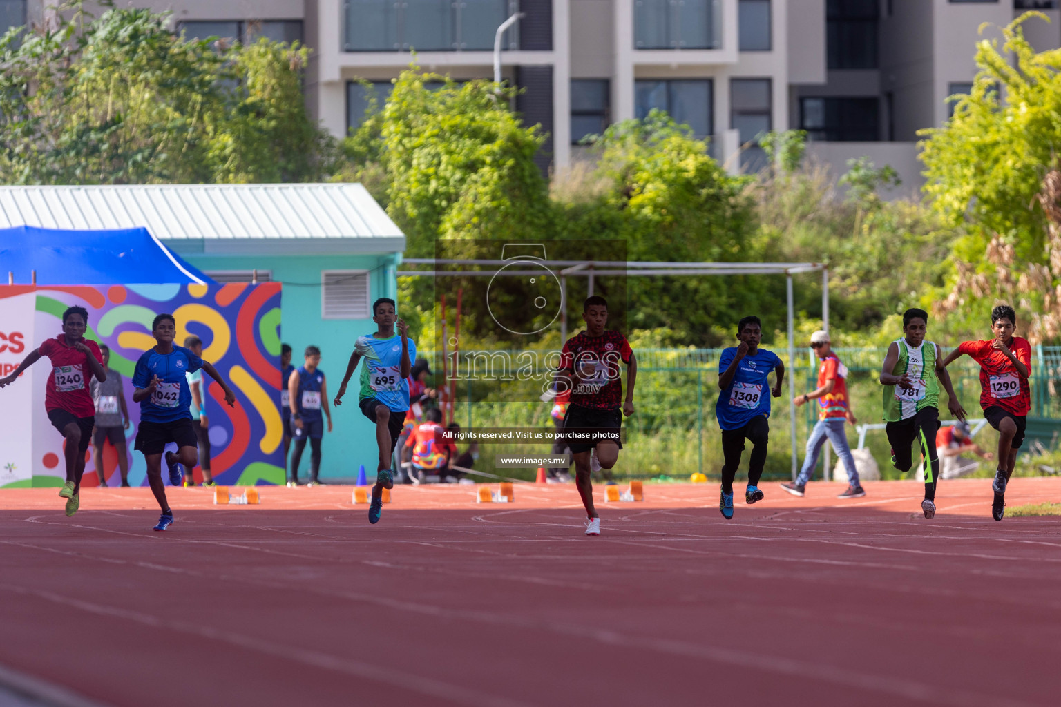 Day two of Inter School Athletics Championship 2023 was held at Hulhumale' Running Track at Hulhumale', Maldives on Sunday, 15th May 2023. Photos: Shuu/ Images.mv