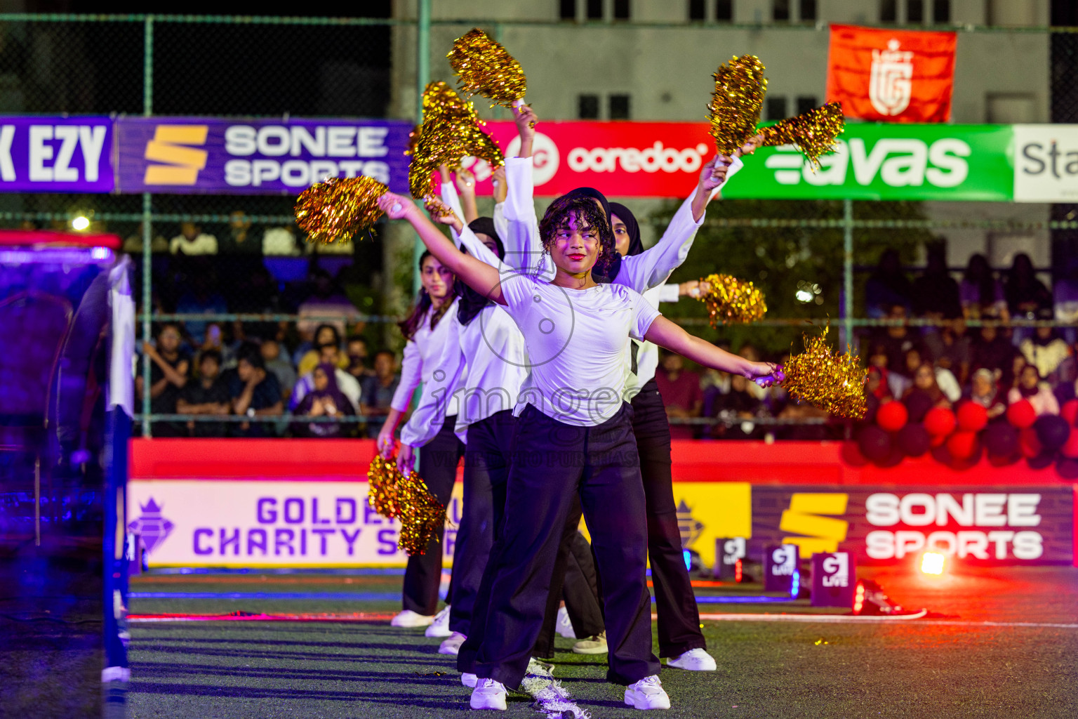 Opening of Golden Futsal Challenge 2025 with Charity Shield Match between L.Gan vs B.Eydhafushi was held on Saturday, 4th January 2025, in Hulhumale', Maldives Photos: Nausham Waheed , Ismail Thoriq / images.mv