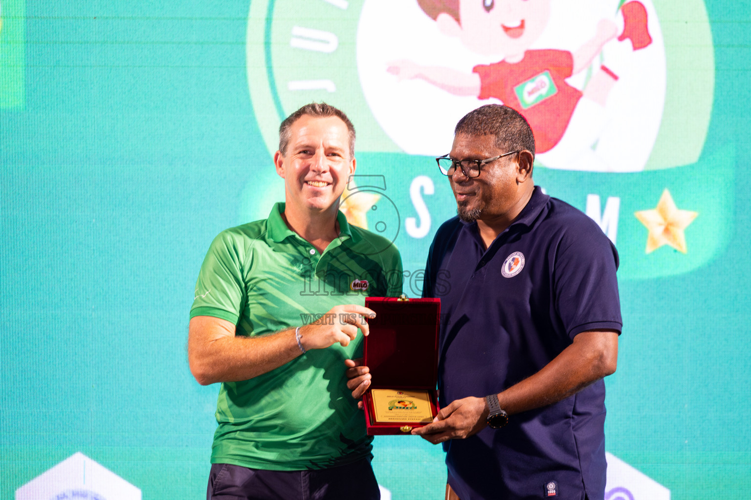 Inaugural Event of MILO SVAM Juniors 2025 (U8) was held at National Football Stadium, Male', Maldives on Monday, 23rd June 2025. Photos: Ismail Thoriq / images.mv