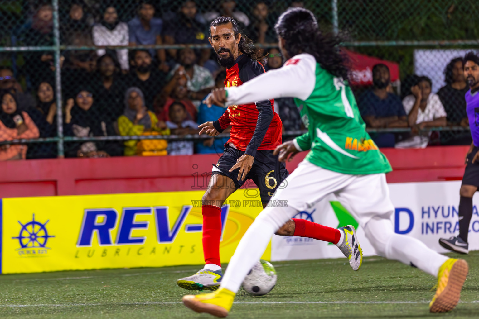 L Gan L Kalaidhoo in Day 12 of Golden Futsal Challenge 2024 was held on Friday, 26th January 2024, in Hulhumale', Maldives
Photos: Ismail Thoriq / images.mv