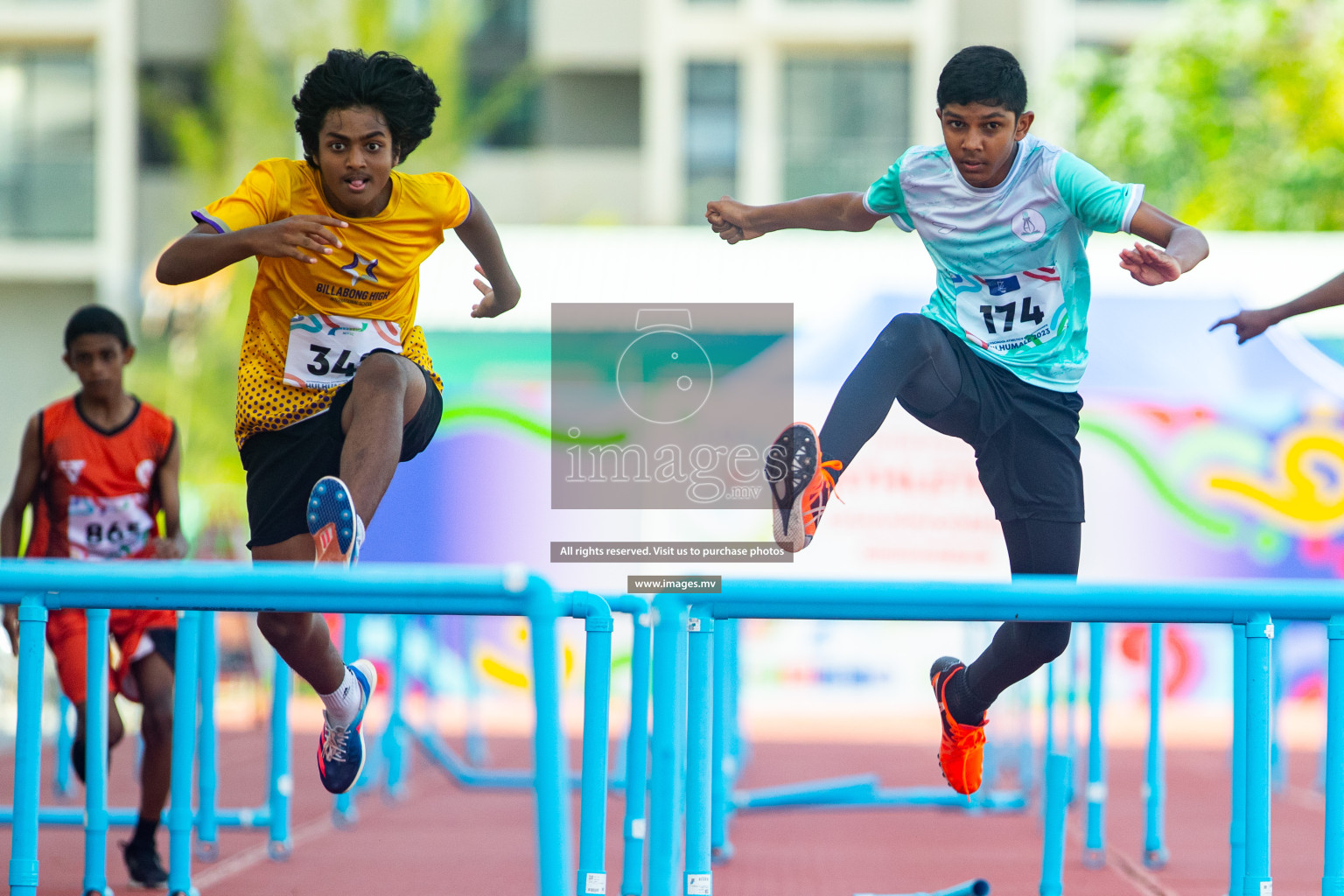 Day four of Inter School Athletics Championship 2023 was held at Hulhumale' Running Track at Hulhumale', Maldives on Wednesday, 17th May 2023. Photos: Nausham Waheed/ images.mv