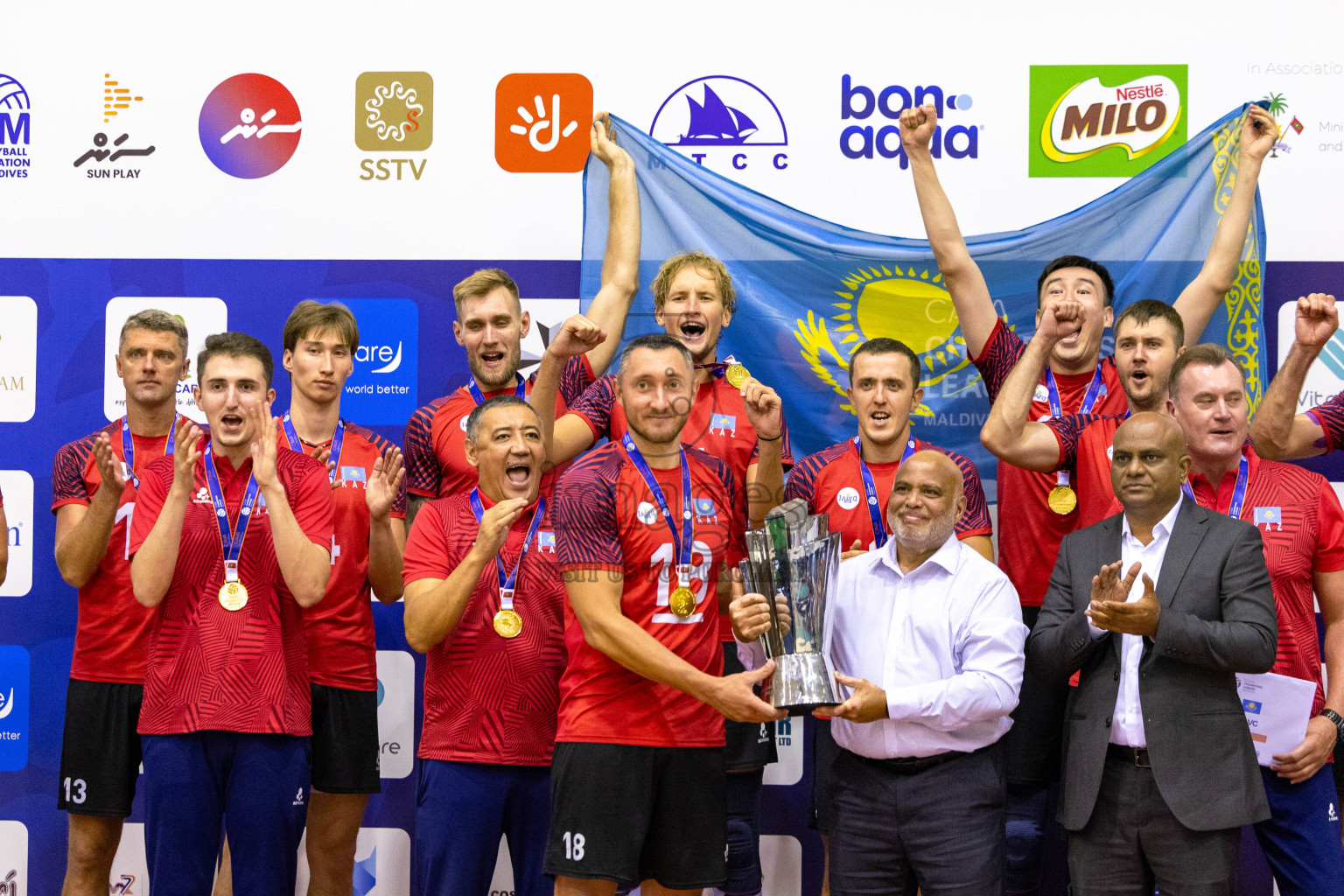 Final of CAVA Champions League 2025 held in Male', Maldives on Wednesday, 23th July 2025 at Social Center Indoor Hall 
Photos By: Mohamed Mahfooz Moosa / images.mv