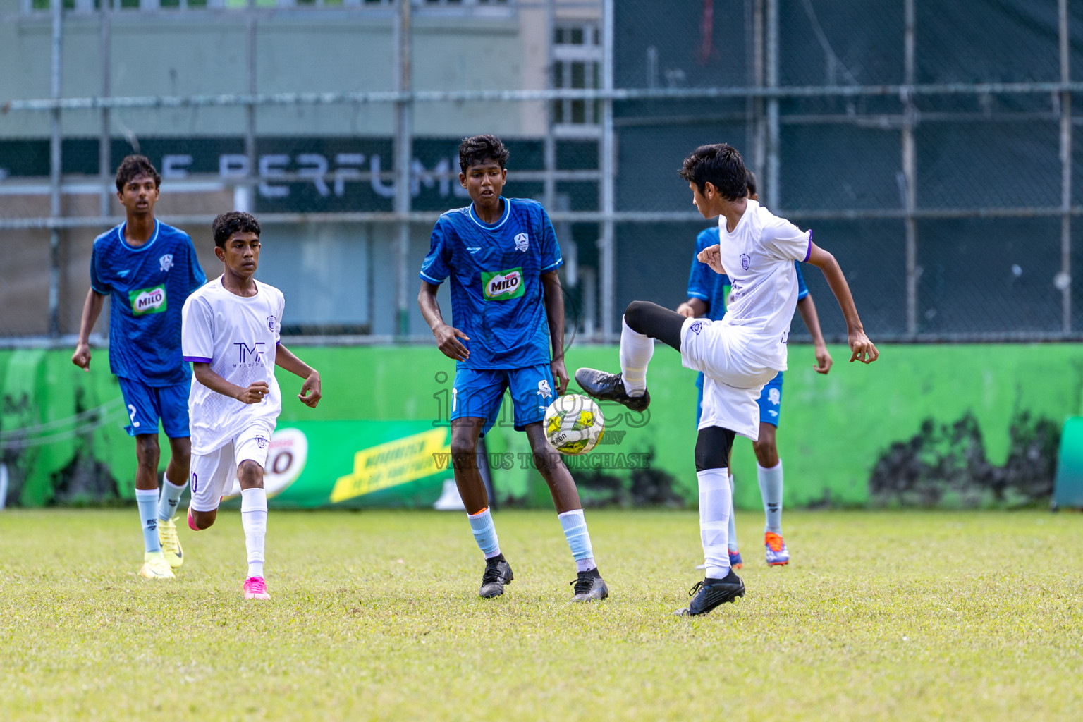 Day 3 of MILO Academy Championship 2024 (U-14) was held in Henveyru Stadium, Male', Maldives on Saturday, 2nd November 2024.
Photos: Hassan Simah / Images.mv