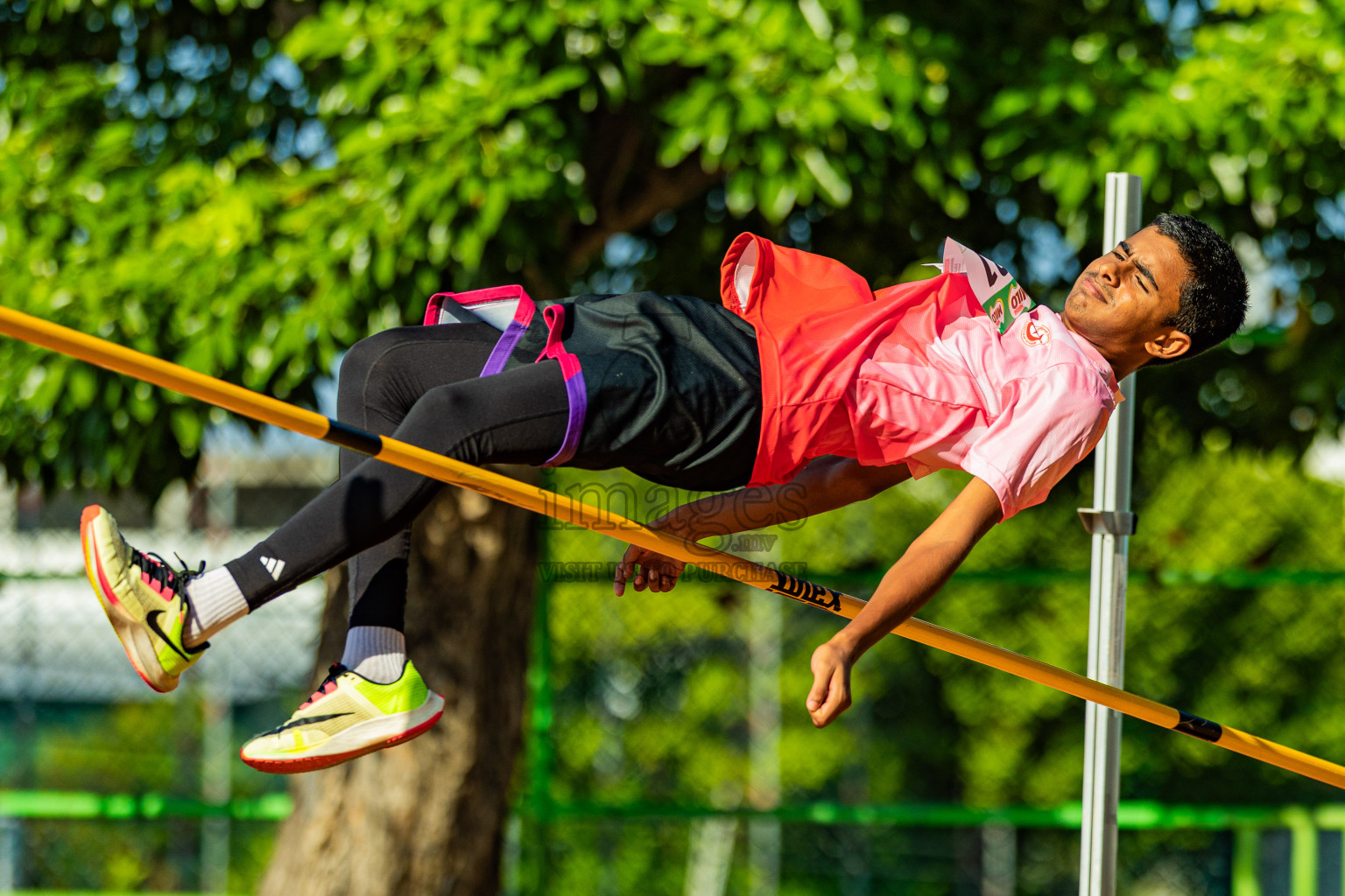 Day 2 of Inter-school Athletics Championship 2025 held in Ekuveni Synthetic Track, Male', Maldives on Tuesday, 07th October 2025. Photos by: Areef Adam / Images.mv