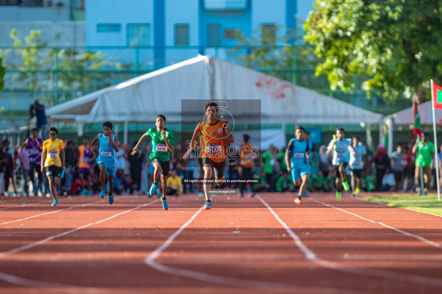 Day 5 of Inter-School Athletics Championship held in Male', Maldives on 27th May 2022. Photos by:Maanish / images.mv