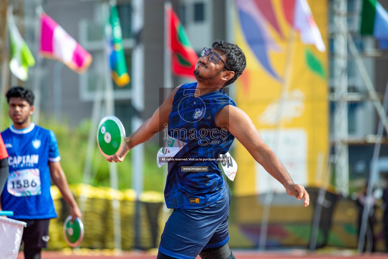 Day two of Inter School Athletics Championship 2023 was held at Hulhumale' Running Track at Hulhumale', Maldives on Sunday, 15th May 2023. Photos: Nausham Waheed / images.mv