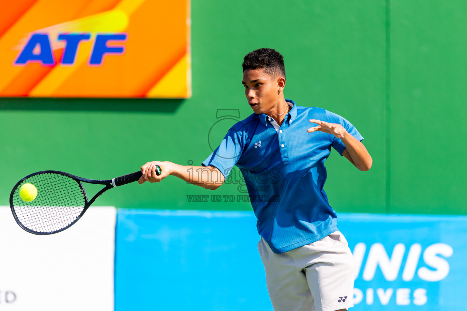 Day 3 of ATF Maldives Junior Open Tennis was held in Male' Tennis Court, Male', Maldives on Wednesday, 11th December 2024. Photos: Nausham Waheed / images.mv