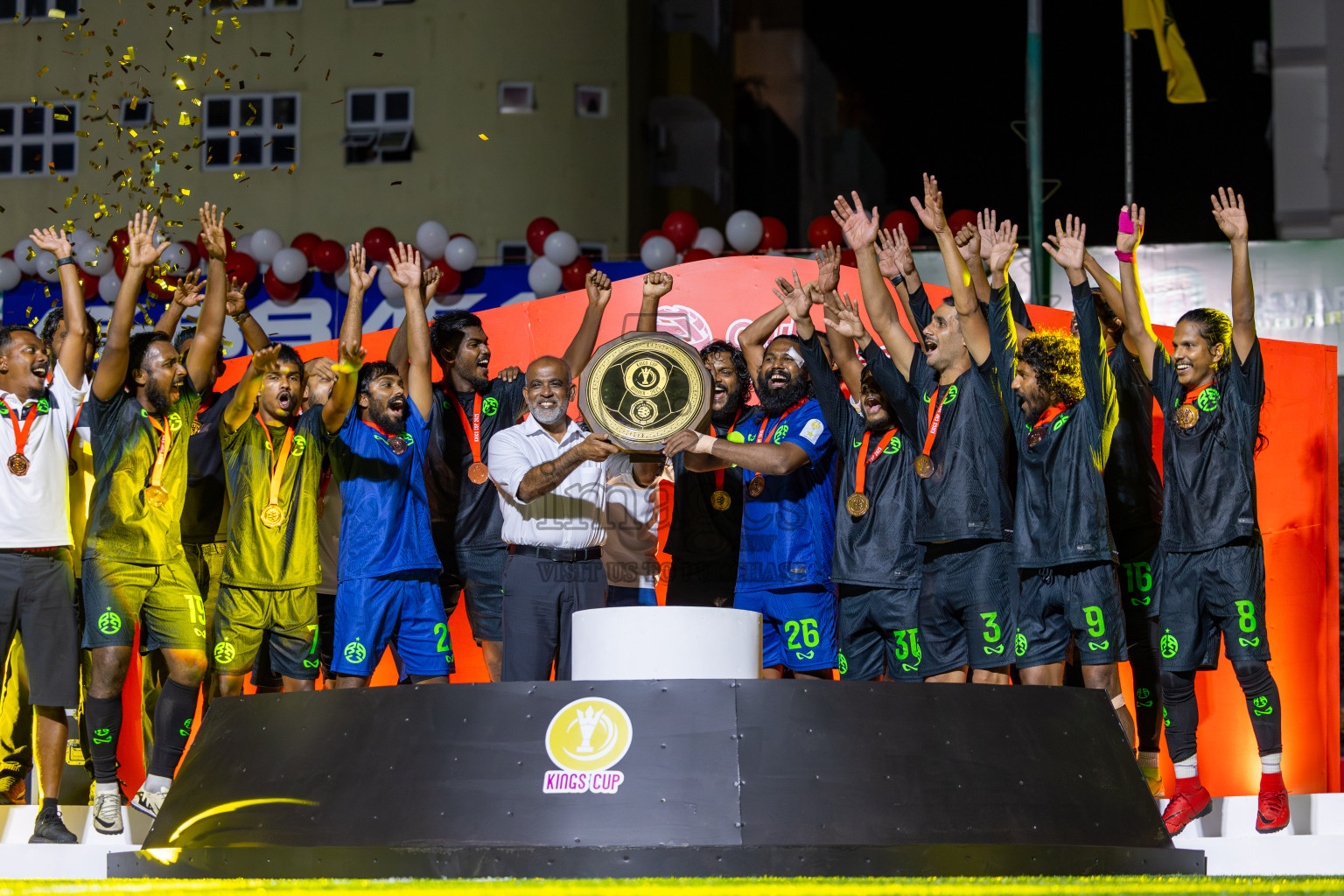 Road Recreation Club vs Club Combination SC Eydhafushi in Kings Cup Final of Club Maldives 2025 was held in Rehendhi Futsal Ground, Hulhumale', Maldives on Tuesday, 9th September 2025. Photos: Ismail Thoriq / images.mv