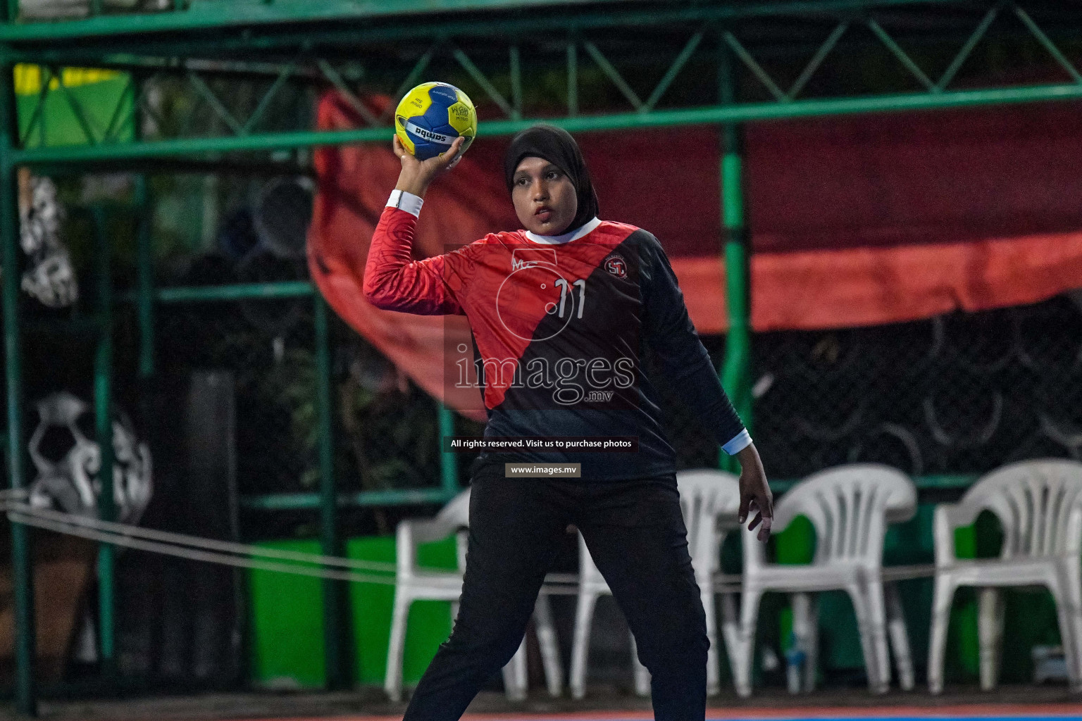 Milo 9th Handball Maldives Championship 2022 Day 1 held in Male', Maldives on 17th October 2022 Photos By: Nausham Waheed /images.mv