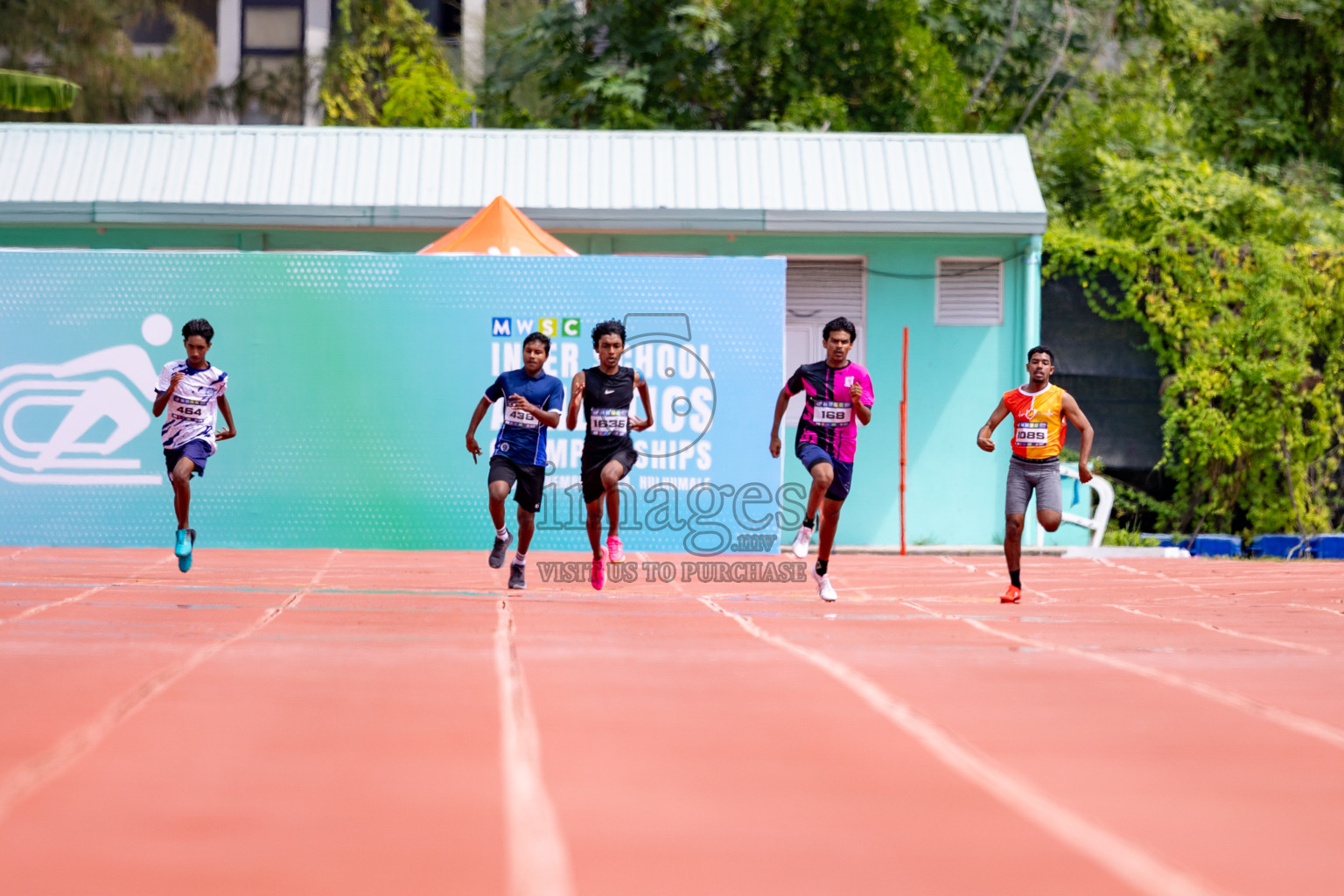 Day 3 of MWSC Interschool Athletics Championships 2024 held in Hulhumale Running Track, Hulhumale, Maldives on Monday, 11th November 2024. 
Photos by: Hassan Simah / Images.mv