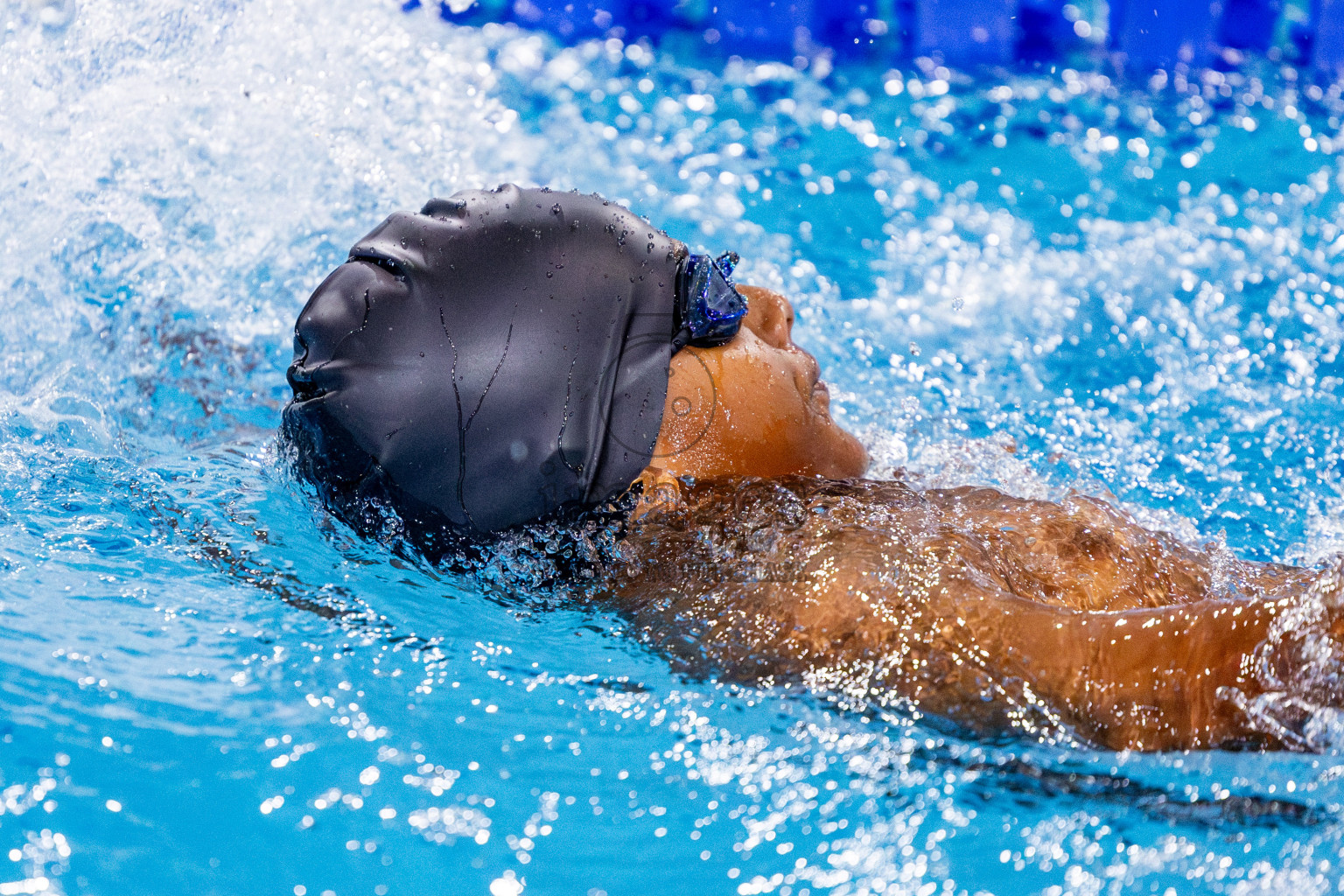 Day 3 of National Swimming Competition 2024 held in Hulhumale', Maldives on Sunday, 15th December 2024. Photos: Nausham Waheed/ images.mv