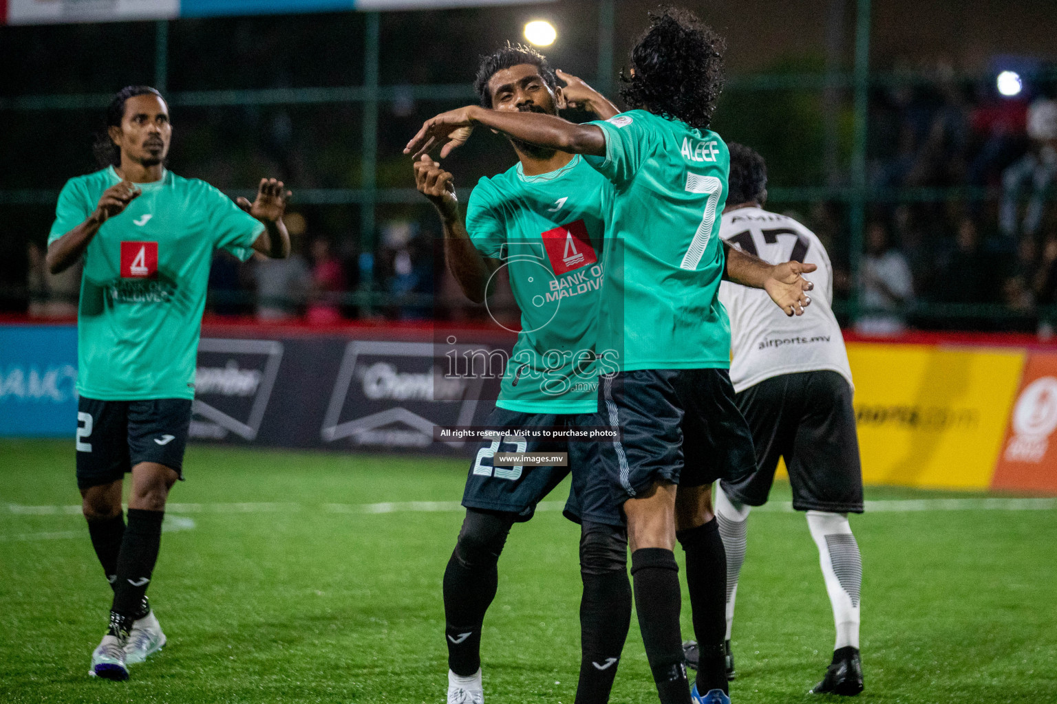 United BML vs Club Airports in Club Maldives Cup 2022 was held in Hulhumale', Maldives on Saturday, 15th October 2022. Photos: Hassan Simah/ images.mv