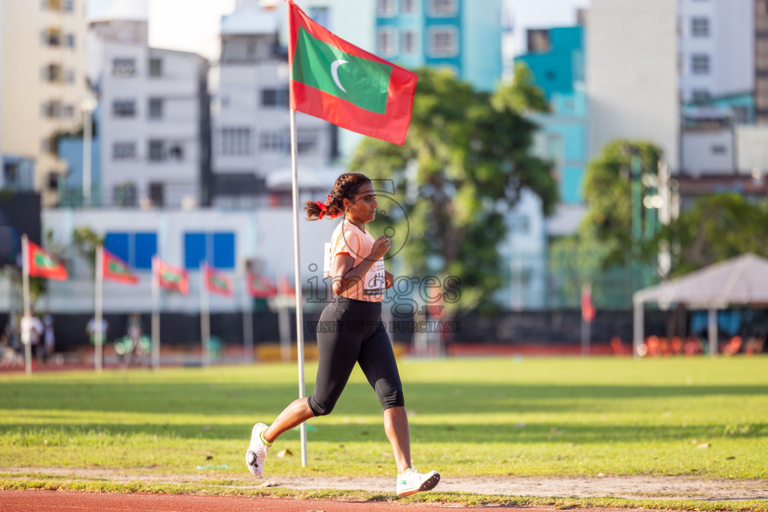 Day 1 of 33rd National Athletics Championship was held in Ekuveni Track at Male', Maldives on Thursday, 5th September 2024. Photos: Shuu Abdul Sattar / images.mv