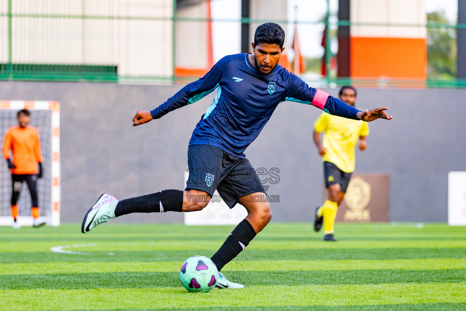 Nova SC vs Xephyrs in Day 5 of BG Futsal Challenge 2024 was held on Saturday, 16th March 2024, in Male', Maldives Photos: Nausham Waheed / images.mv