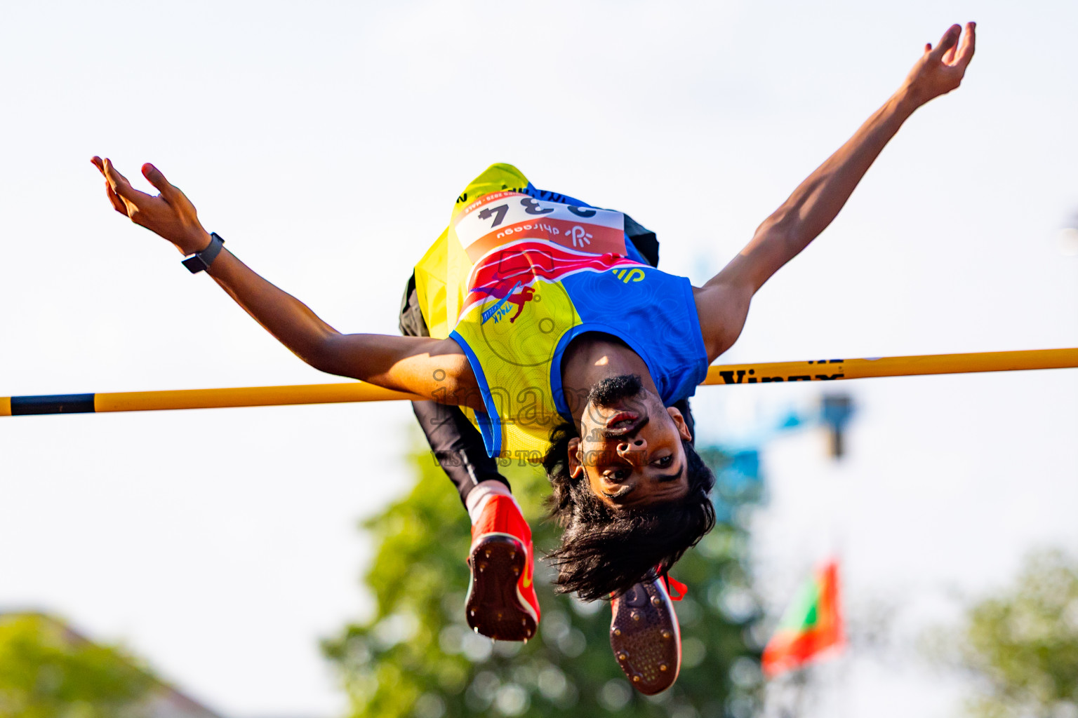 Day 1 of National Athletics Championship 2025 was held at Ekuveni Running Ground in Male', Maldives on Thursday, 14th August 2025. Photos: Nausham Waheed / images.mv