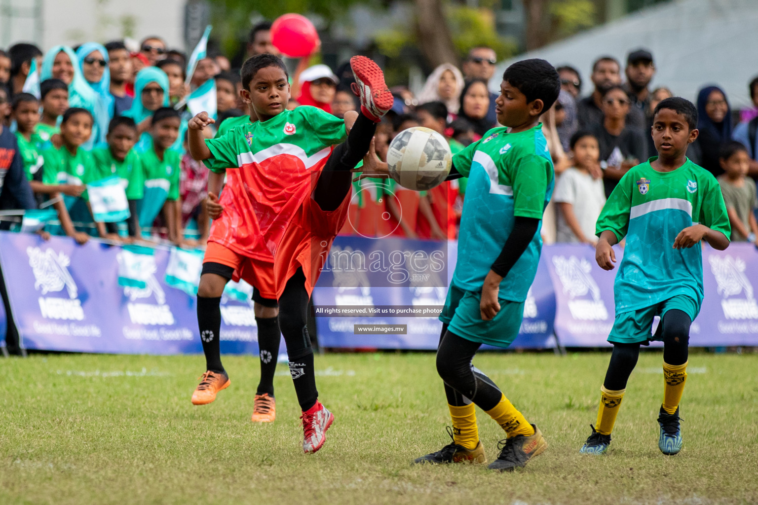 Day 4 of Milo Kids Football Fiesta 2022 was held in Male', Maldives on 22nd October 2022. Photos:Hassan Simah / images.mv