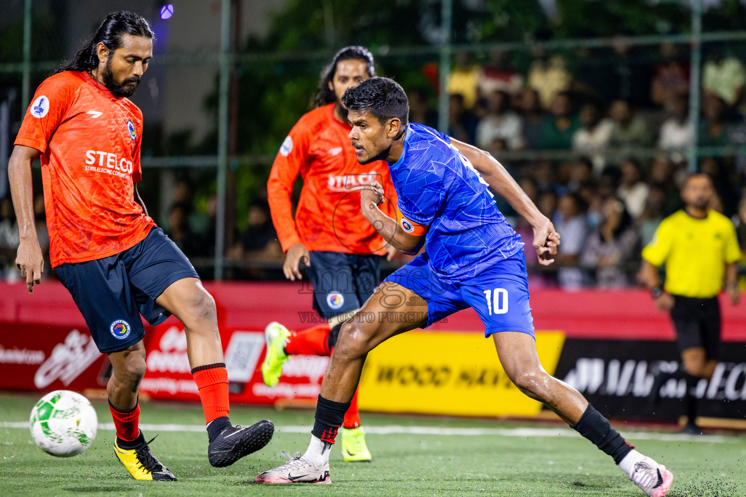 Police Club vs STELCO Rc in Final of Office League 2025 was held on Friday, 9th May 2025 in Hulhumale', Maldives. Photos: Nausham Waheed  / images.mv