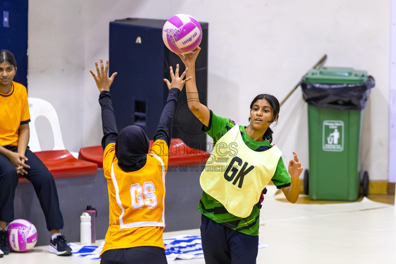 C. Green Streets vs Youth United SC A in Day 3 of 24th Milo Netball Association Championship held in Social Center at Male', Maldives on Wednesday, 3rd September 2025. Photos: Mohamed MahfoozMoosa / images.mv