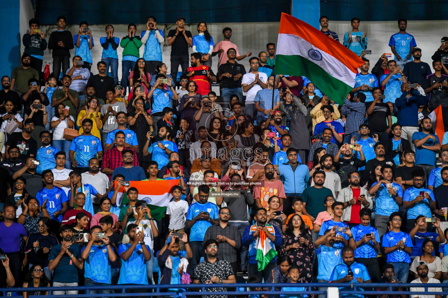 Nepal vs India in SAFF Championship 2023 held in Sree Kanteerava Stadium, Bengaluru, India, on Saturday, 24th June 2023. Photos: Nausham Waheed / images.mv