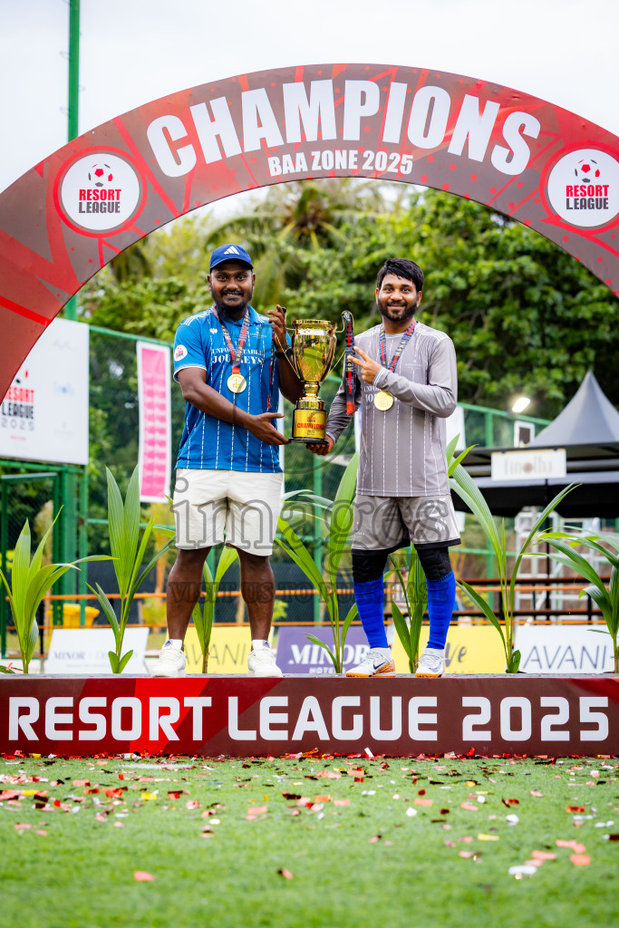 Anantara vs Finolhu in Final of Resort League 2025 (Baa Zone) was held on Friday, 18th July 2025 in Avani+ Fares Maldives Resort, Baa Atoll, Maldives. Photos: Nausham Waheed  / images.mv