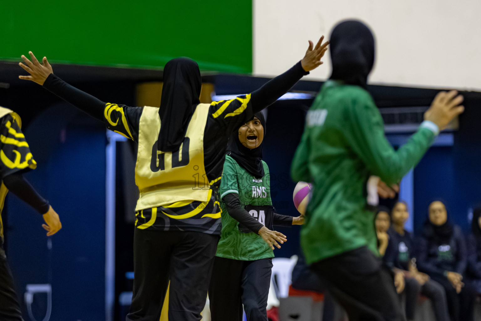 Day 8 of 26th Inter-School Netball Tournament 2025 was held in Social Center Indoor Hall on Sunday, 26th October 2025. Photos: Hassan Simah / images.mv
