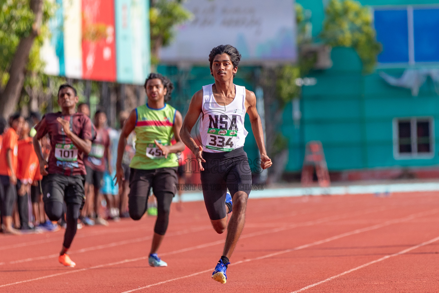 Day 4 of MILO Athletics Association Championship was held on Friday, 8th March 2024 in Male', Maldives. Photos: Hasna Hussain