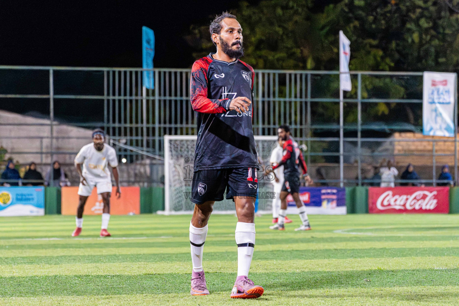 Lecrose VS BGSC in Day 4 - Fonadhoo Youth Futsal Challenge 2025 held in Fonadhoo Futsal Stadium, L. Fonadhoo, Maldives on Wednesday, 29th October 2025 Photos: Arif Rasheed / images.mv