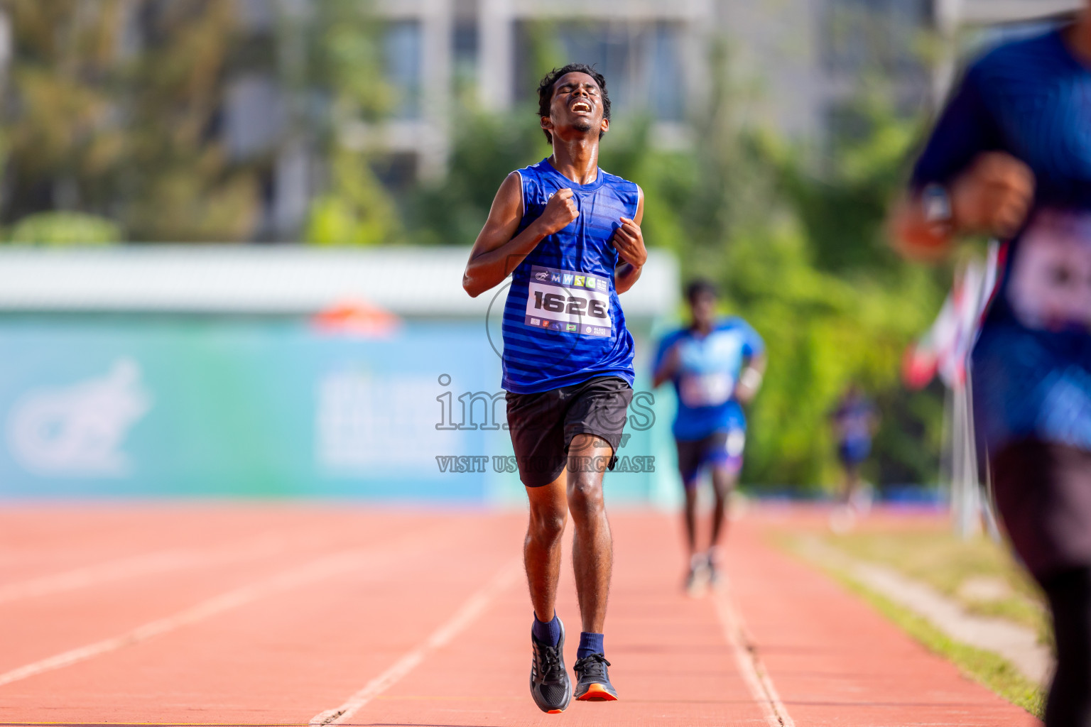 Day 6 of MWSC Interschool Athletics Championships 2024 held in Hulhumale Running Track, Hulhumale, Maldives on Thursday, 14th November 2024. Photos by: Nausham Waheed / Images.mv