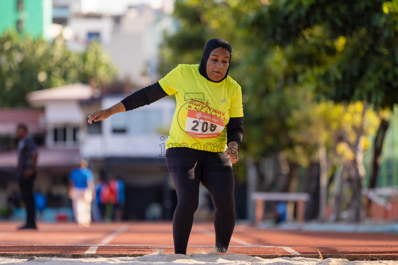 Day 2 of National Athletics Championship 2025 was held at Ekuveni Running Ground in Male', Maldives on Friday, 15th August 2025. Photos: Hasni / images.mv