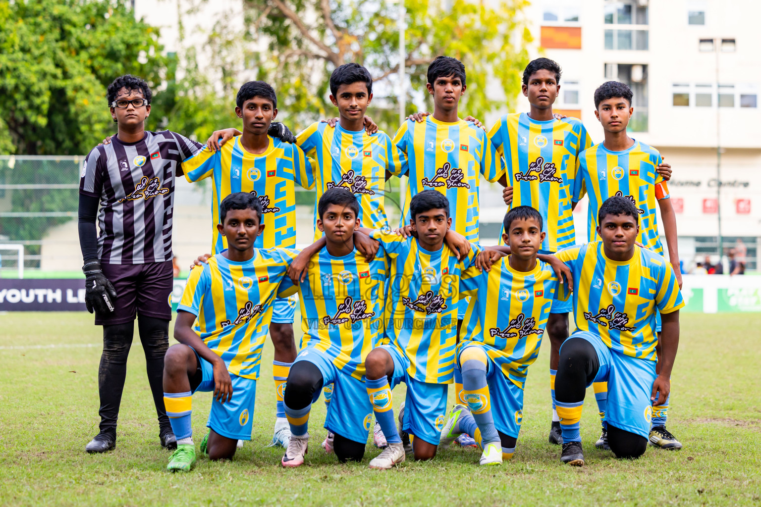 Under 14 United Victory vs Valancia on day 3 of Dhivehi Youth League 2024 held at Henveiru Stadium on Saturday, 23rd November 2024. Photos: Nausham Waheed/ Images.mv