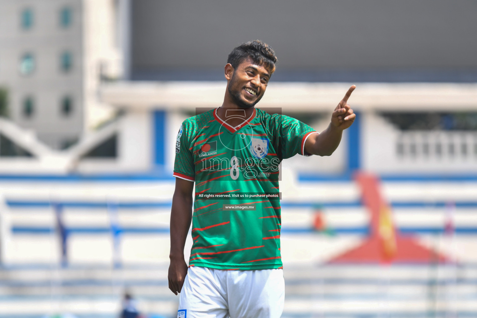 Kuwait vs Bangladesh in the Semi-final of SAFF Championship 2023 held in Sree Kanteerava Stadium, Bengaluru, India, on Saturday, 1st July 2023. Photos: Nausham Waheed, Hassan Simah / images.mv