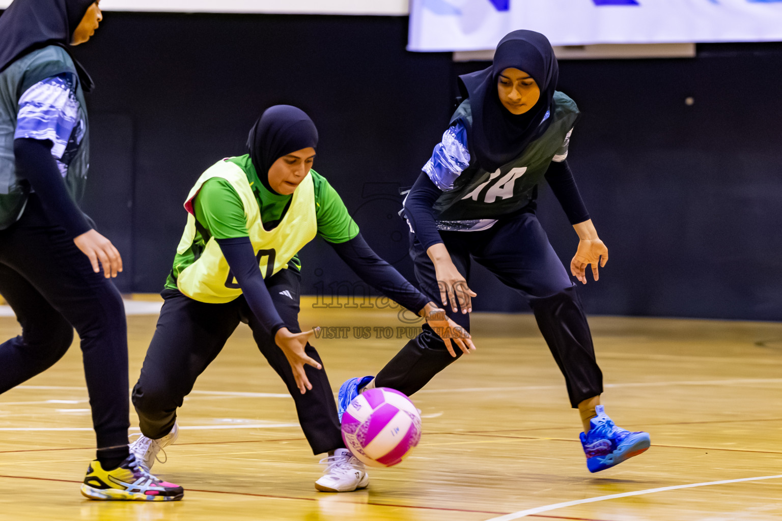 C Green Streets vs SC Skylark in Day 2 of 24th Milo Netball Association Championship held in Social Center at Male', Maldives on Tuesday, 2nd September 2025. Photos: Nausham Waheed / images.mv