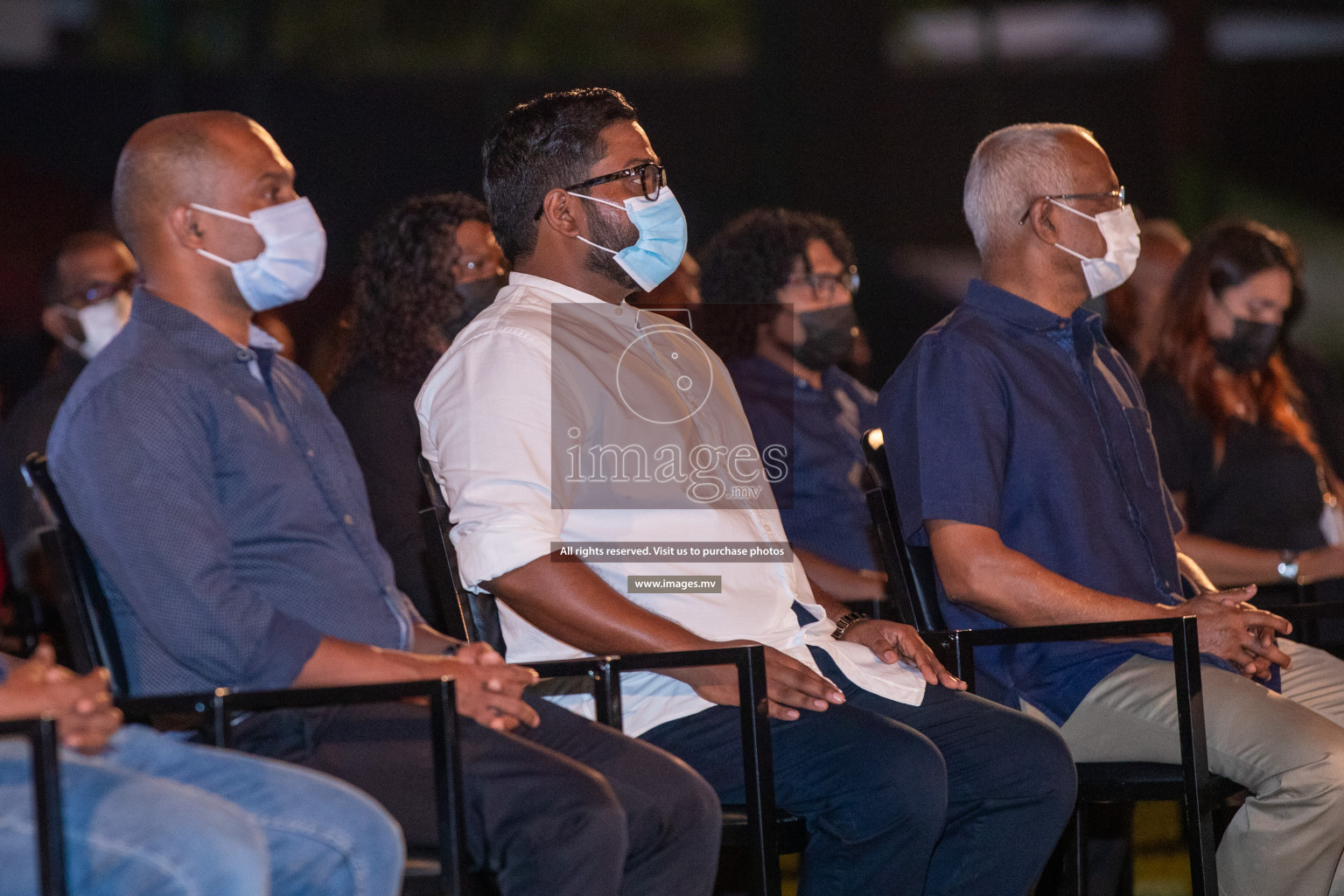 SAFF Championship 2021 Launching event was held in National Stadium, Male', Maldives on Sunday, 12th September 2021. Photos: Ismail Thoriq / images.mv