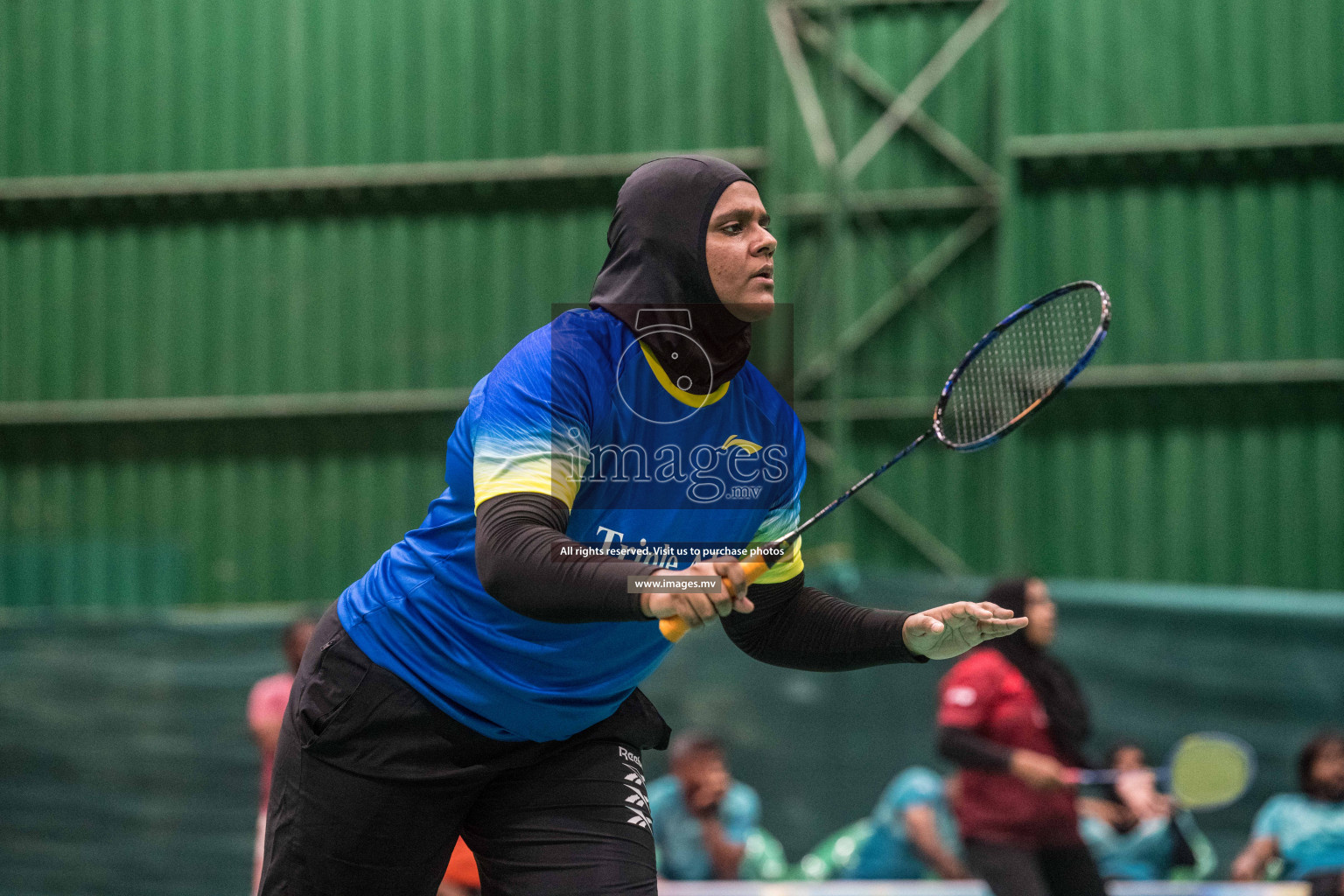 Day 5 of Badminton association mixed group championship 2021 held in Male', Maldives Photos by Nausham Waheed