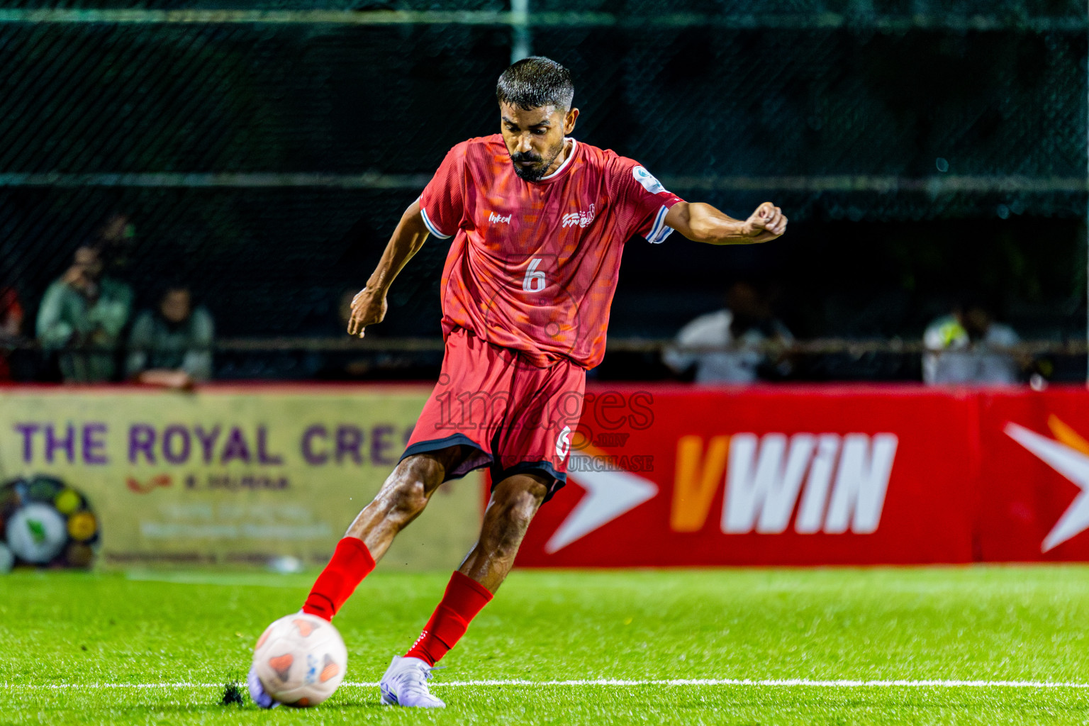 Club Binara vs Finance RC in Quater Finals of Club Maldives Cup Classic 2025 was held in Rehendi Futsal Ground, Hulhumale', Maldives on Saturday, 27th September 2025. Photos: Areef Adam / images.mv